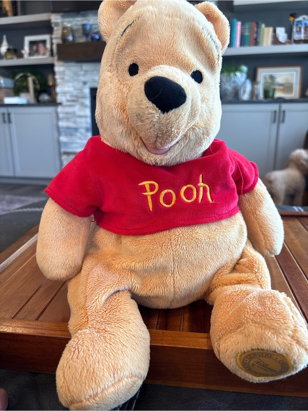 Vintage Winnie The Pooh Bear Disney Store Exclusive Plush Authentic Original